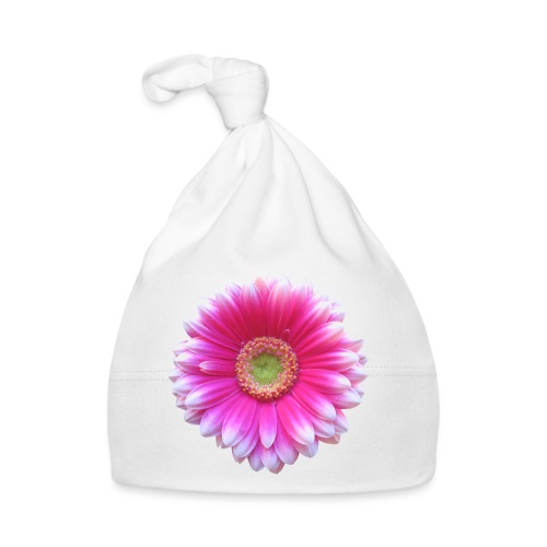 Gerbera pink Blüte Blume Blumenranke floral blumig - Baby Mütze