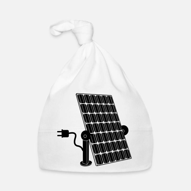 Solarpanel mit Stecker Baby Bio-Mütze
