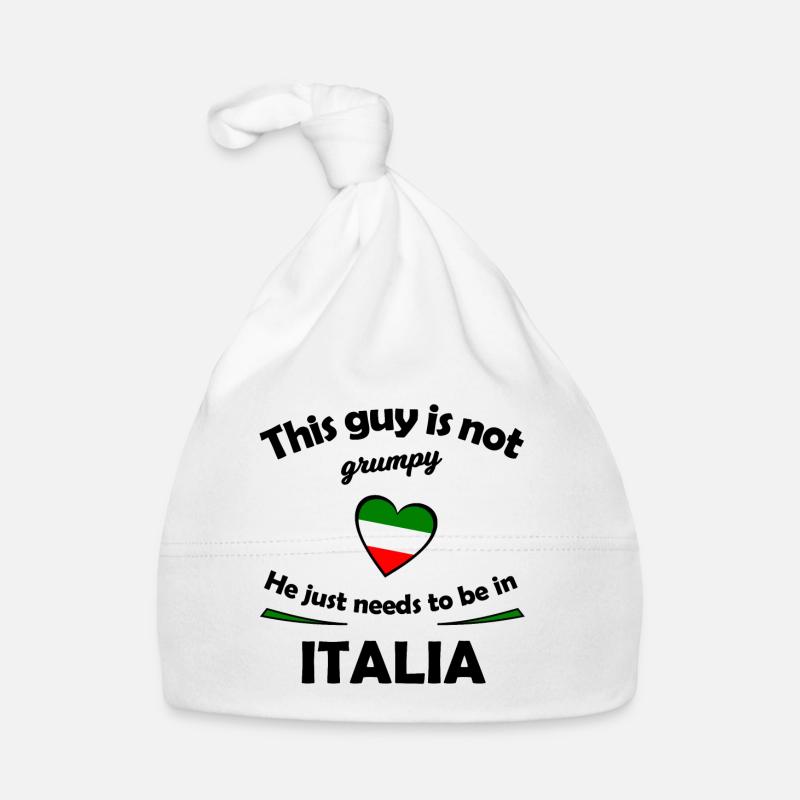 Grumpy in Italia Organic Baby Cap