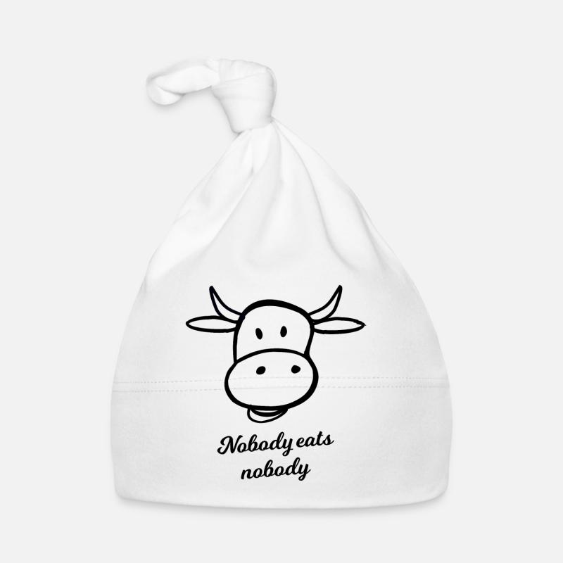 Vegan saying Organic Baby Cap
