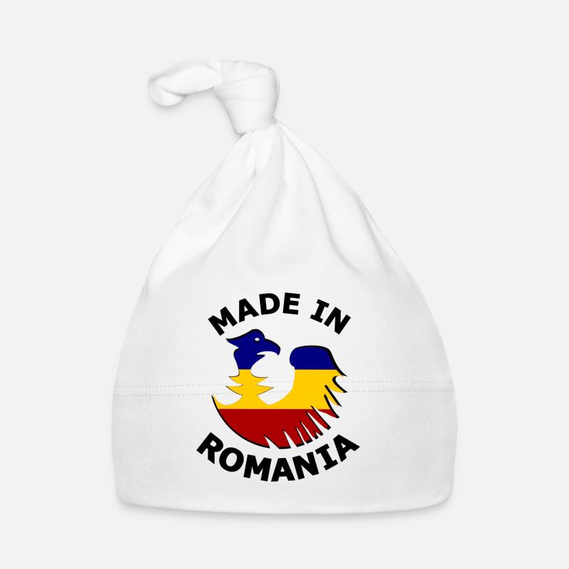 Fabriqué en Roumanie Bonnet bio Bébé