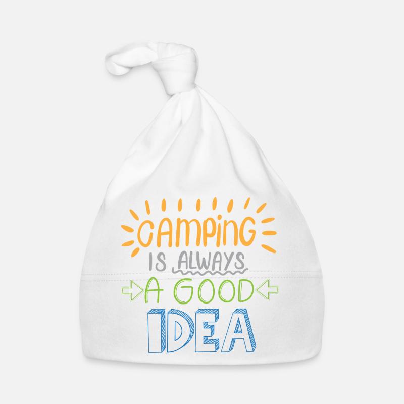 Idée de camping Bonnet bio Bébé