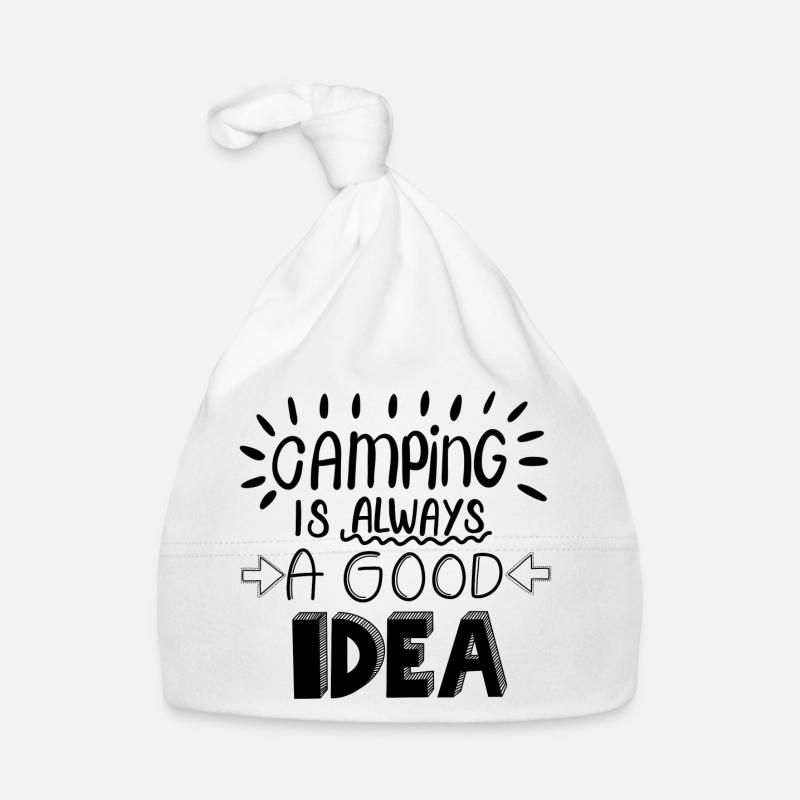 Idée de camping Bonnet bio Bébé