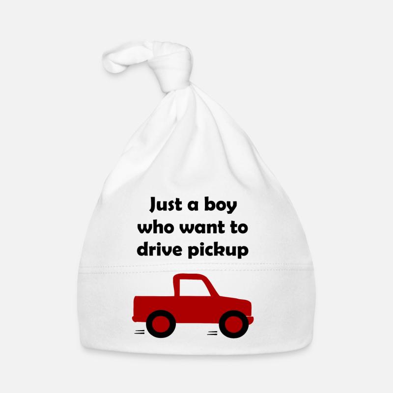 Chauffeur de camionnette Bonnet bio Bébé