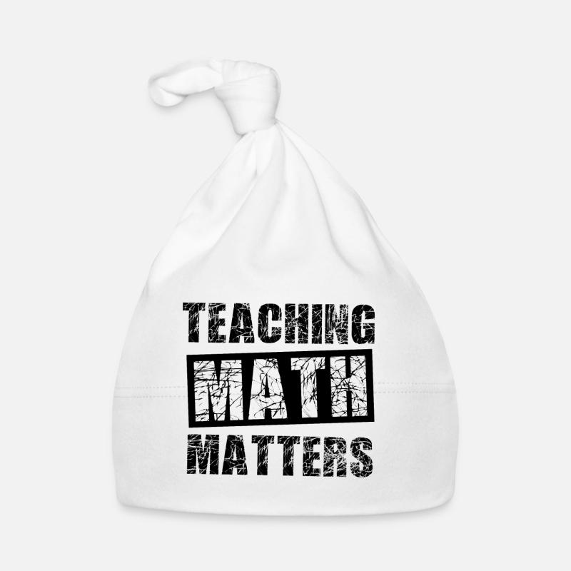 Mathelehrer Baby Bio-Mütze