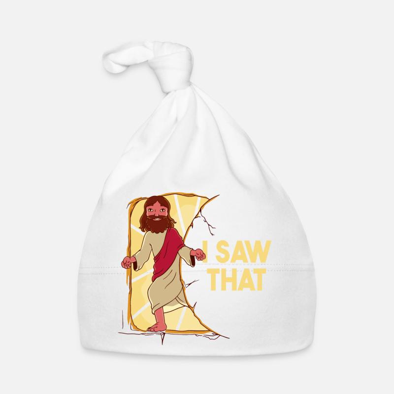 Jesus Meme Ich sah, dass Sarkasmus Baby Bio-Mütze