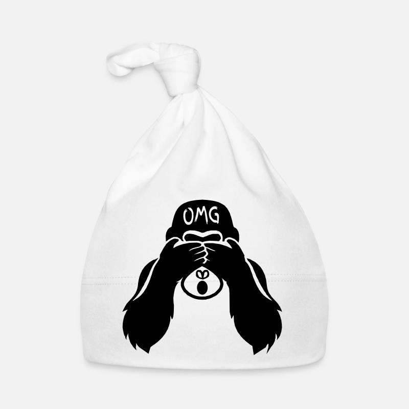 Drôle de singe - Gorille OMG Professeur Bonnet bio Bébé
