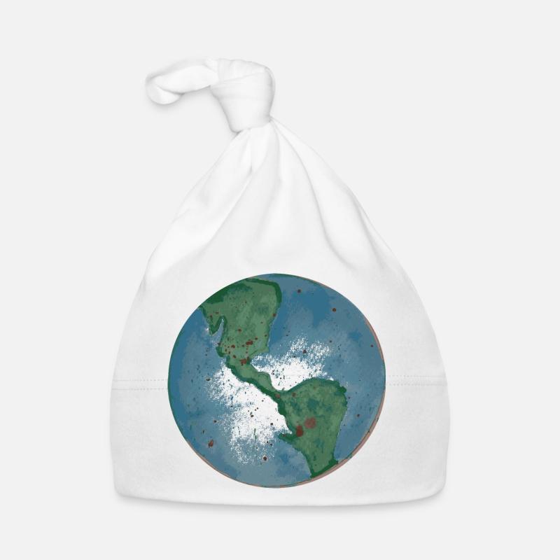 Blauer Planet Baby Bio-Mütze