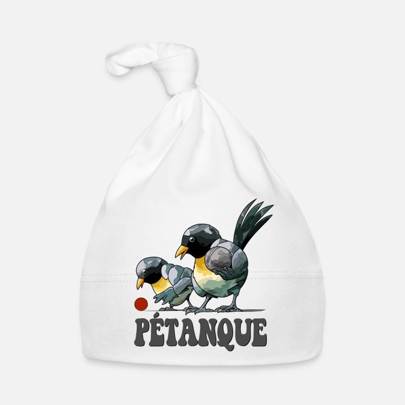 Boules de boules de boules pour pétanque Bonnet bio Bébé