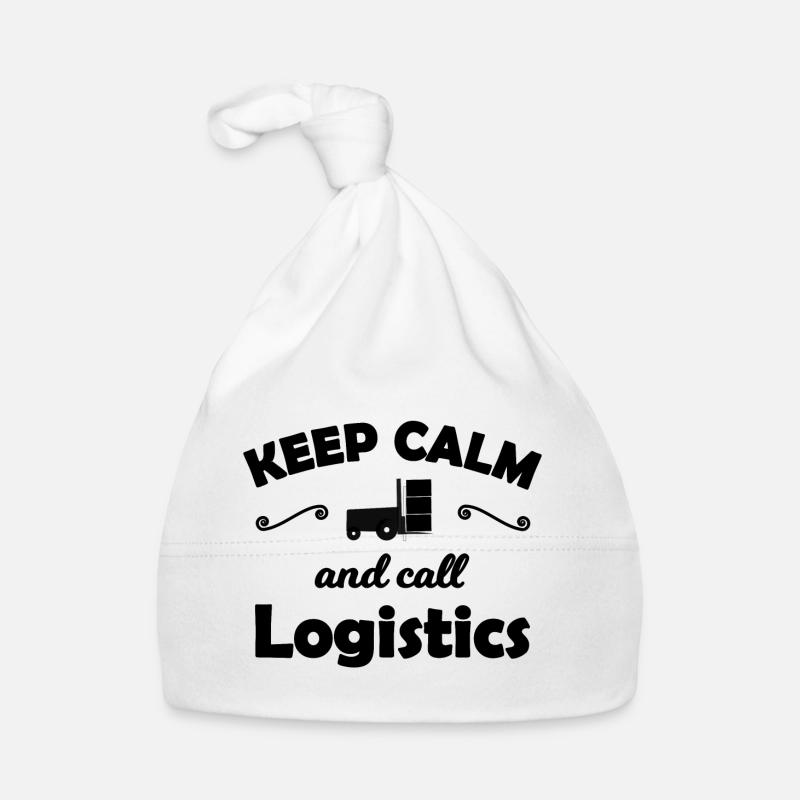 La meilleure équipe logistique - Bonnet bio Bébé - blanc