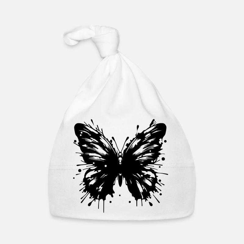 Schmetterling Baby Bio-Mütze