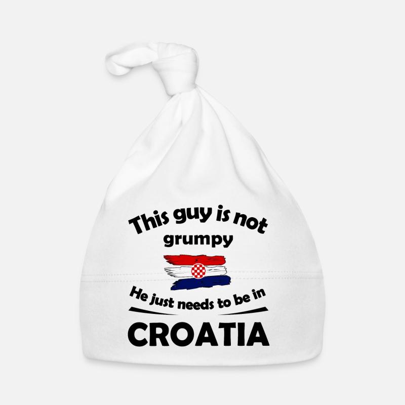 Summer in Croatia Organic Baby Cap