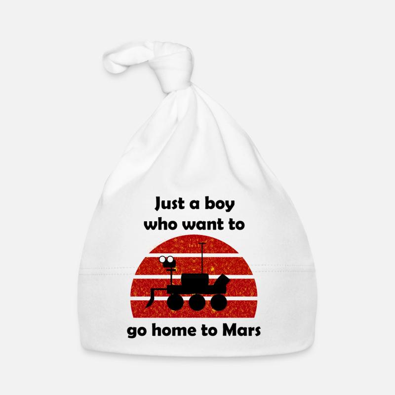 Flight into space Organic Baby Cap