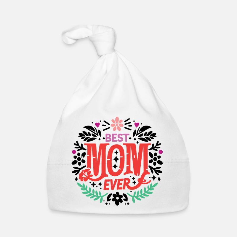 Beste Mutter aller Zeiten Baby Bio-Mütze