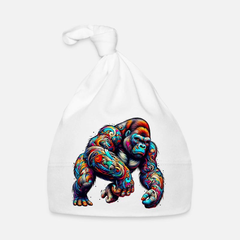 Gorille Bonnet bio Bébé