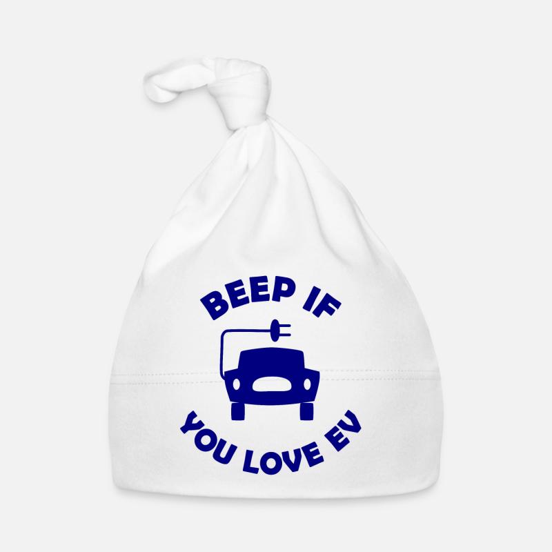 Die E Auto Fans Baby Bio-Mütze
