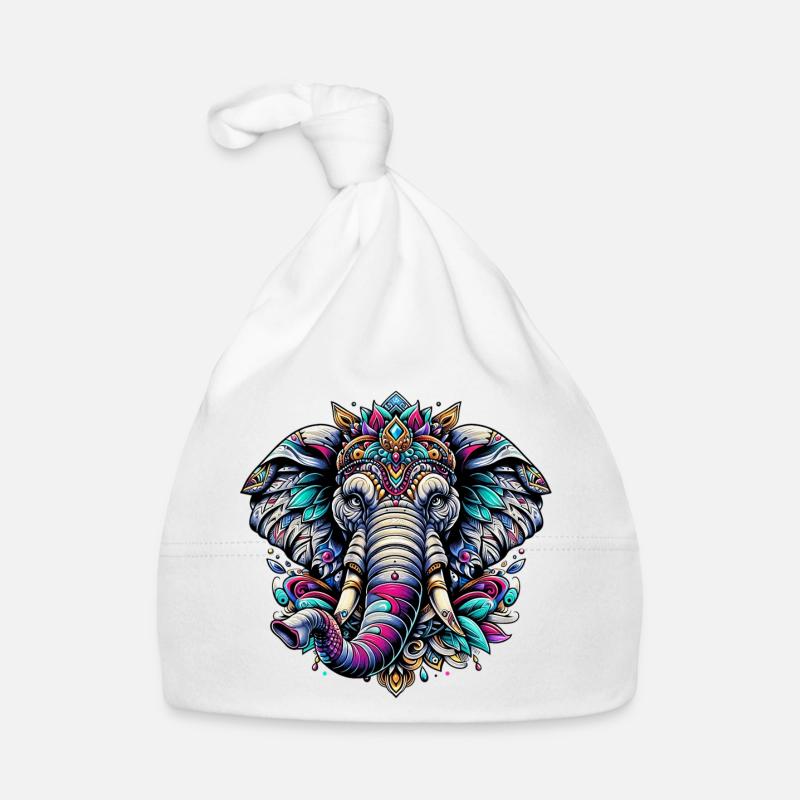 Elefant Baby Bio-Mütze