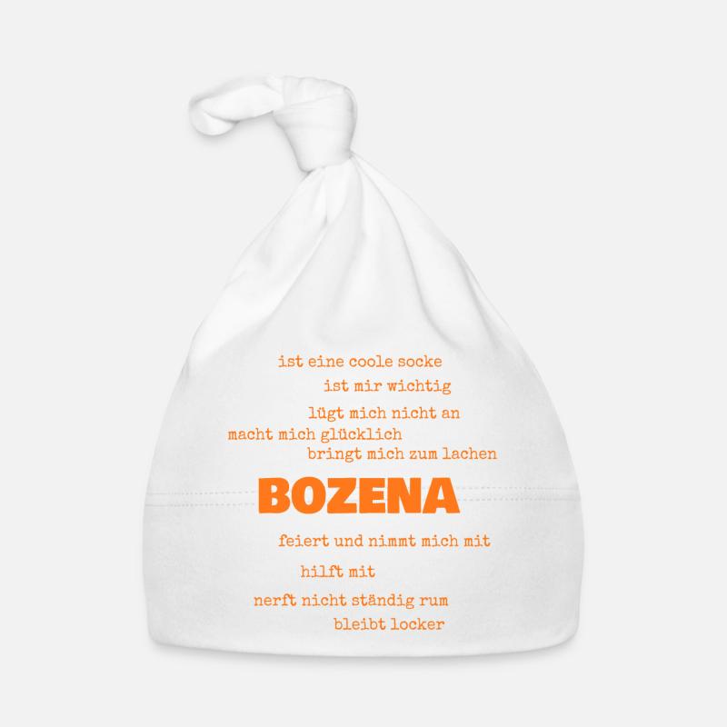 Proverbs Bozena Organic Baby Cap