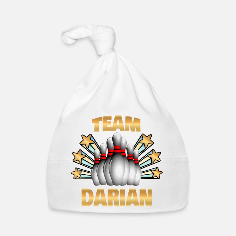 Darian als Bowling Baby Bio-Mütze