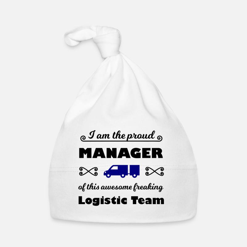 Der beste Logistik Chef Baby Bio-Mütze