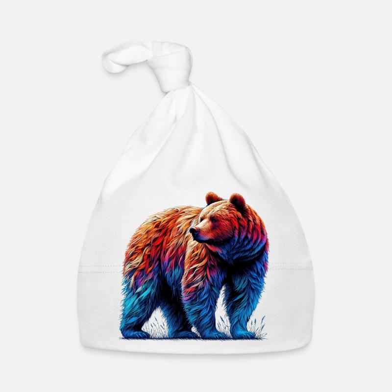 Bär Baby Bio-Mütze