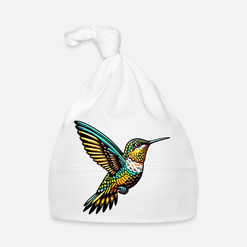 Hummingbird Organic Baby Cap