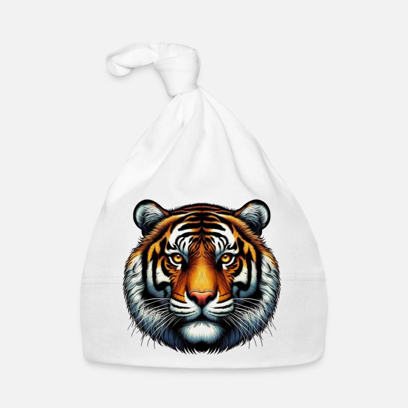 Tiger Baby Bio-Mütze