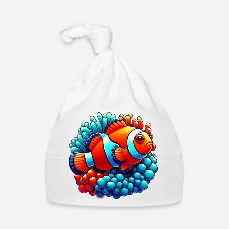 Clownfische Baby Bio-Mütze