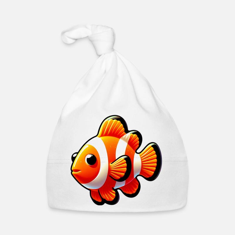 Clownfisch Baby Bio-Mütze