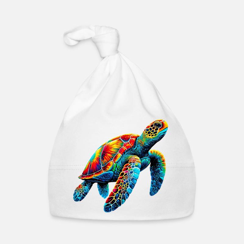 Schildkröte Baby Bio-Mütze