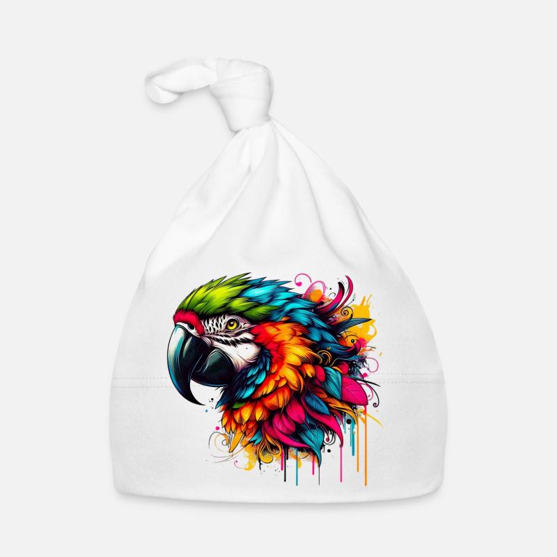 Parrot Organic Baby Cap