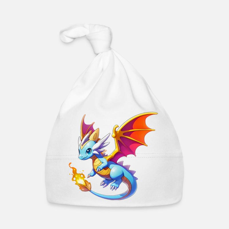 Drache Baby Bio-Mütze