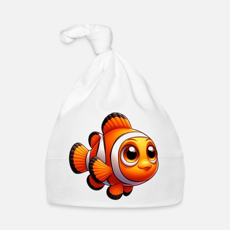 Clownfisch Baby Bio-Mütze
