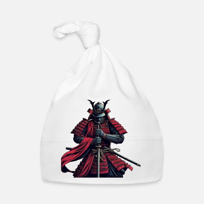 Bushido of Samurai Warrior Organic Baby Cap
