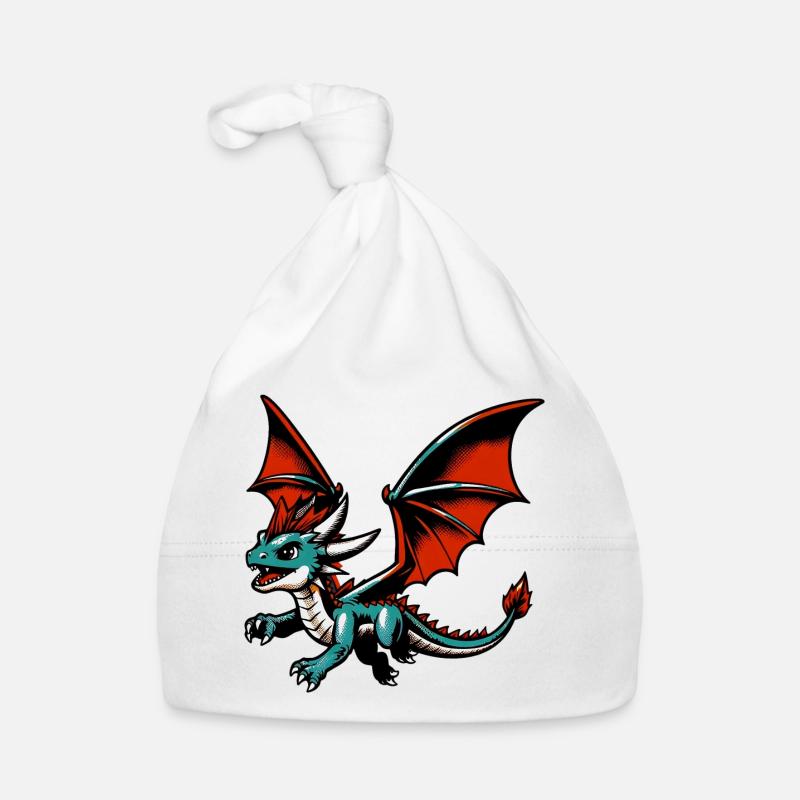 Drache Baby Bio-Mütze