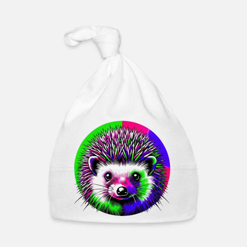Hedgehog Organic Baby Cap