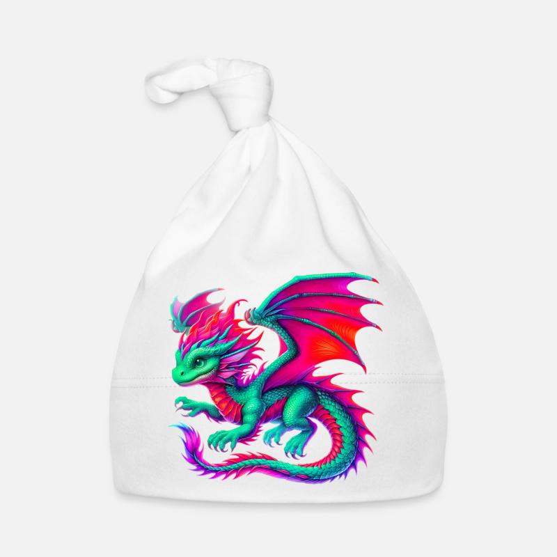 Dragon Organic Baby Cap