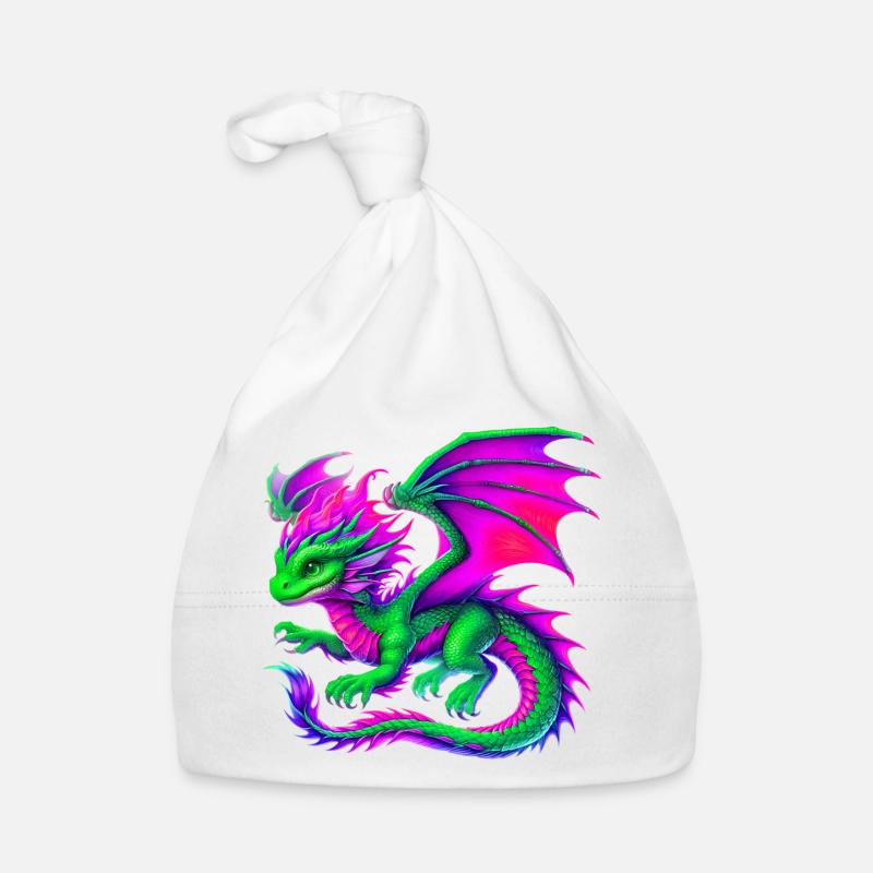 Dragon Organic Baby Cap