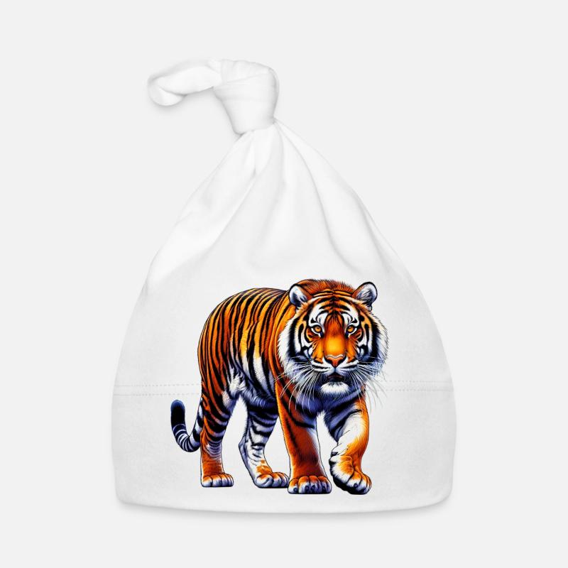 Tigre Bonnet bio Bébé
