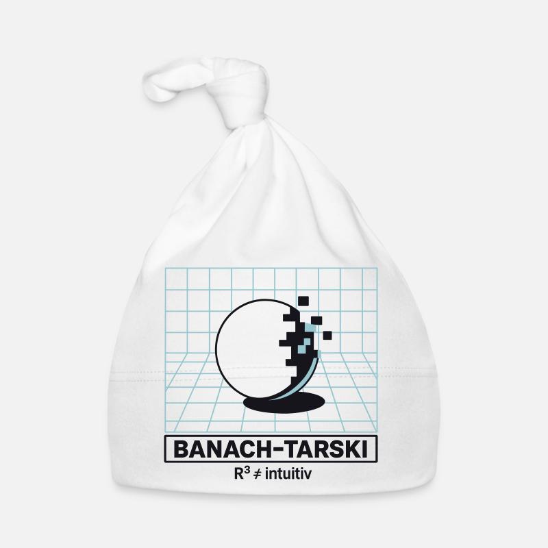 Banach-Tarski Breakdown - Baby Bio-Mütze - Weiß
