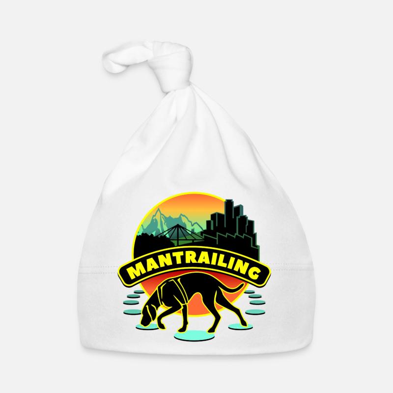 Mantrailing Retro Baby Bio-Mütze