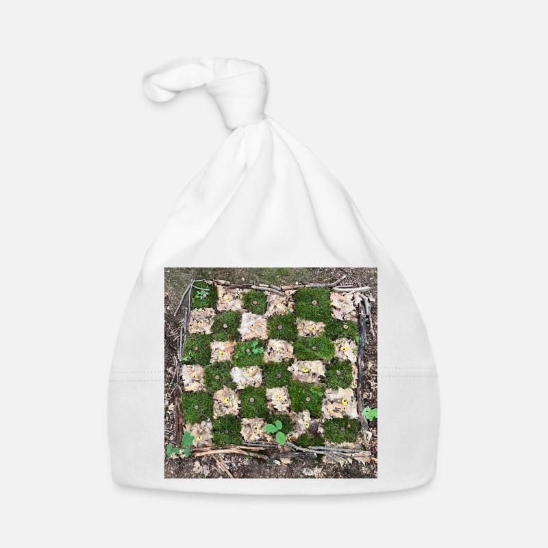 Waldpflanzen Musterdesign Baby Bio-Mütze