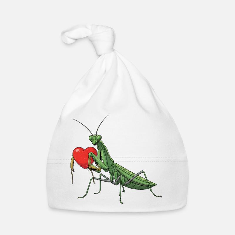 Praying Mantis Organic Baby Cap
