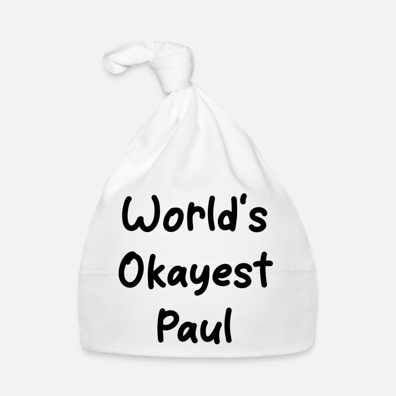 World's okayest Paul Baby Bio-Mütze