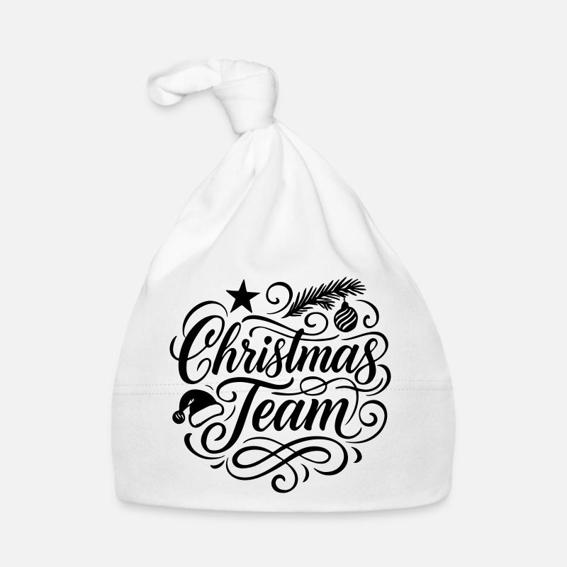 Équipe de Noël Weihnachten Bonnet bio Bébé