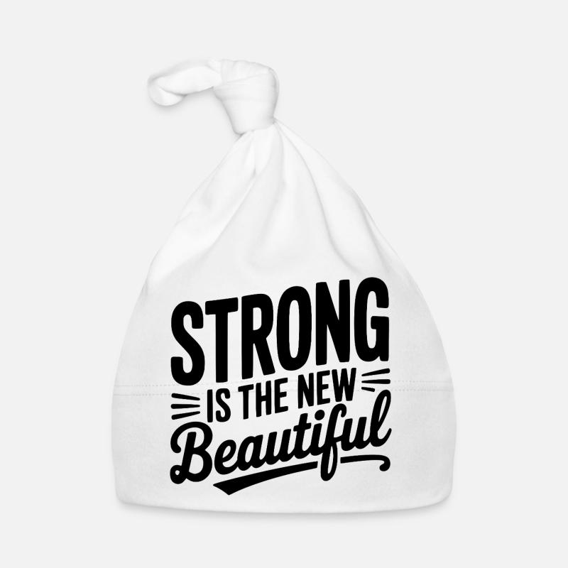 Strong is the New Beautiful Organic Baby Cap