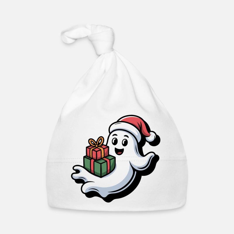 Weihnachtsgeist mit Geschenken Bonnet bio Bébé