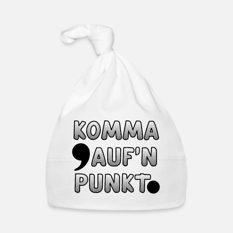 Fun word game for grammar / language lovers Organic Baby Cap