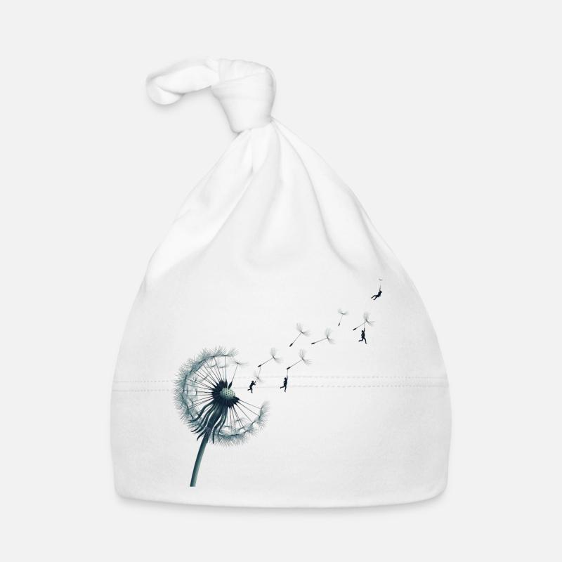 Pissenlit des Rêves - Peu importe comment souffle le vent Bonnet bio Bébé
