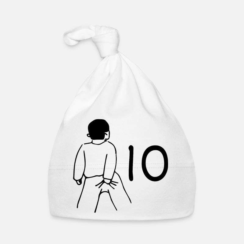 10e anniversaire - 10 ans Bonnet bio Bébé